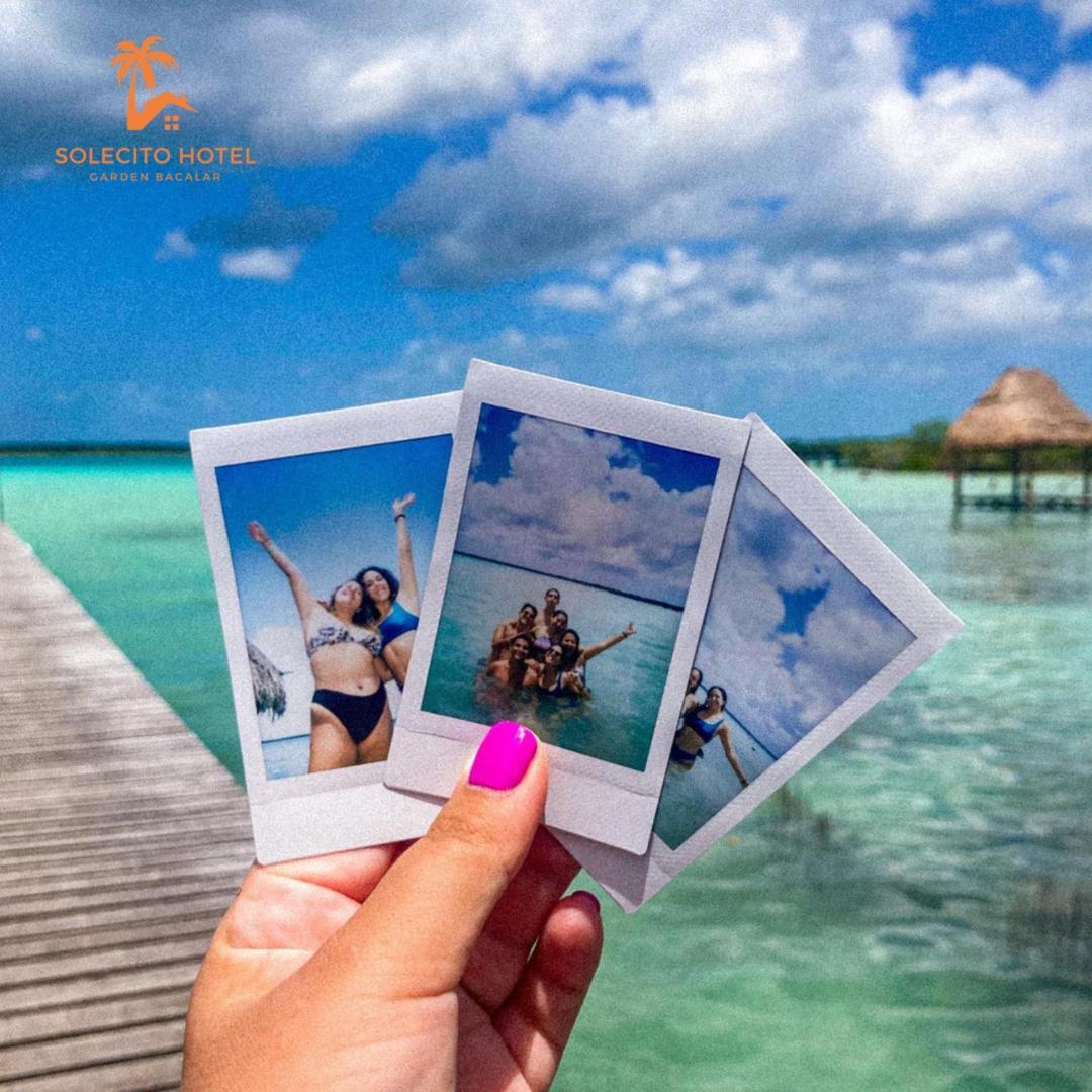 Hotel Apartaments Solecito Bacalar - Free Bikes & Paddle エクステリア 写真