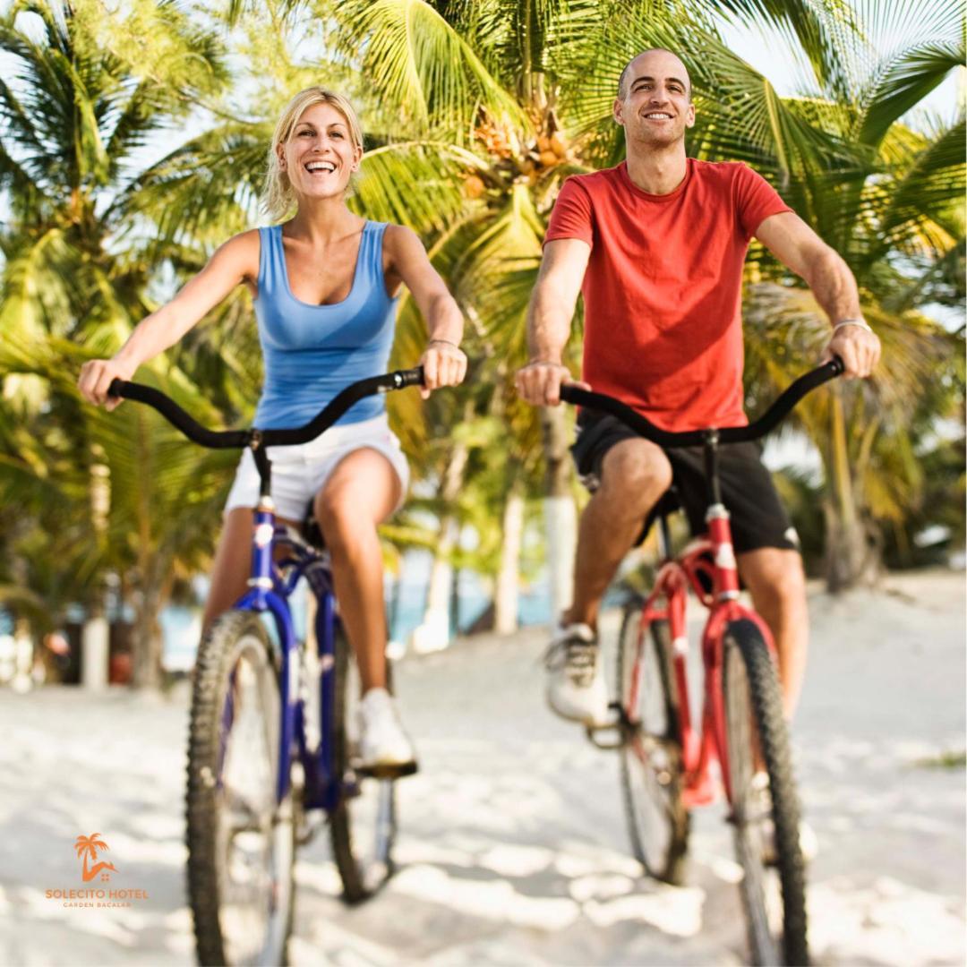Hotel Apartaments Solecito Bacalar - Free Bikes & Paddle エクステリア 写真