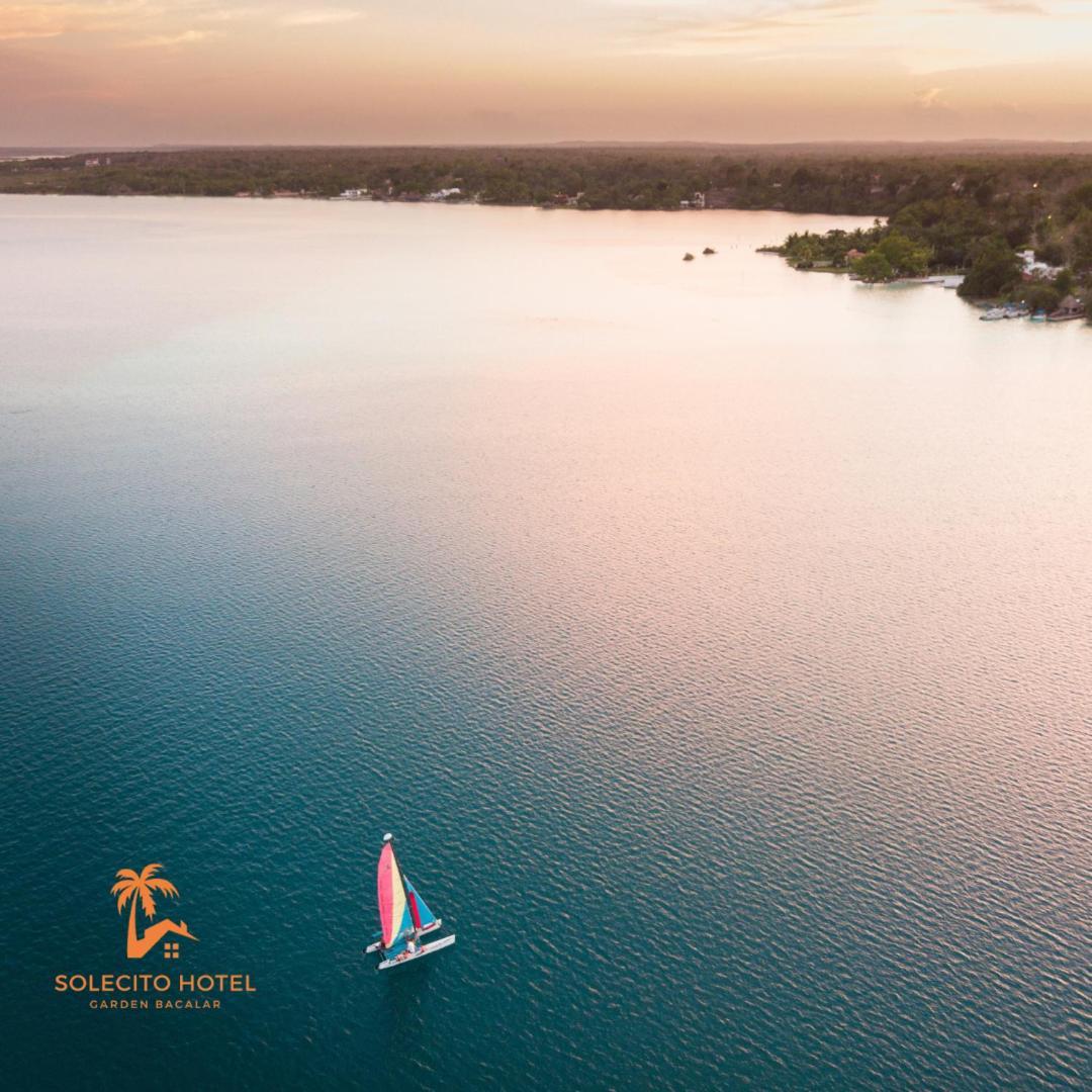 Hotel Apartaments Solecito Bacalar - Free Bikes & Paddle エクステリア 写真