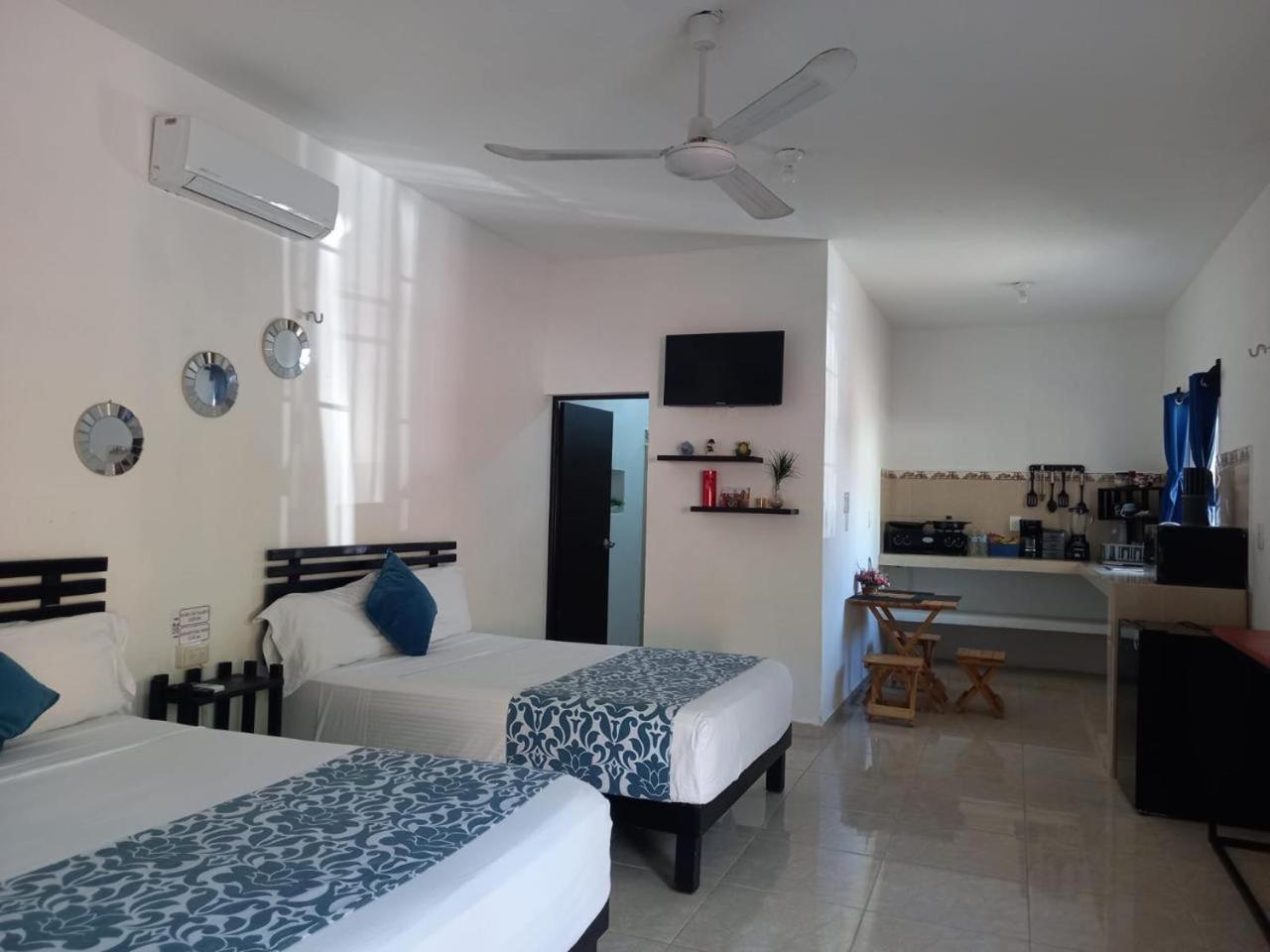 Hotel Apartaments Solecito Bacalar - Free Bikes & Paddle エクステリア 写真
